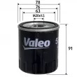 Filtre à huile VALEO 586156 - Visuel 1
