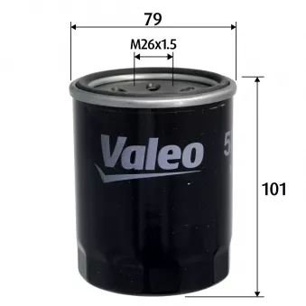 Filtre à huile VALEO 586188