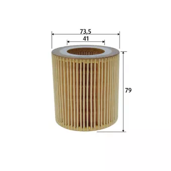 Filtre à huile VALEO 586622