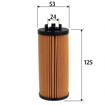 Filtre à huile VALEO 586669