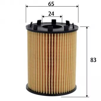 Filtre à huile VALEO 586670