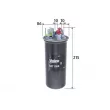 Filtre à carburant VALEO 587069 - Visuel 1