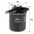 Filtre à carburant VALEO 587600 - Visuel 1