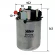 Filtre à carburant VALEO 587614 - Visuel 1