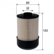Filtre à carburant VALEO 587946 - Visuel 1