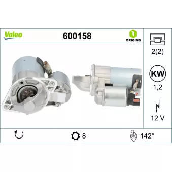 Démarreur VALEO 600158