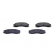 Jeu de 4 plaquettes de frein avant VALEO 610302 - Visuel 2