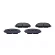 Jeu de 4 plaquettes de frein avant VALEO 610343 - Visuel 2