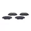Jeu de 4 plaquettes de frein avant VALEO 610344 - Visuel 2
