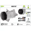 Compresseur, climatisation VALEO 690197 - Visuel 1
