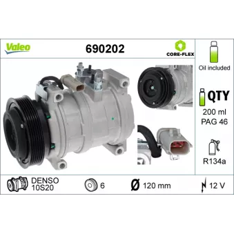 Compresseur, climatisation VALEO