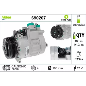 Compresseur, climatisation VALEO