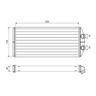 Système de chauffage VALEO 811504