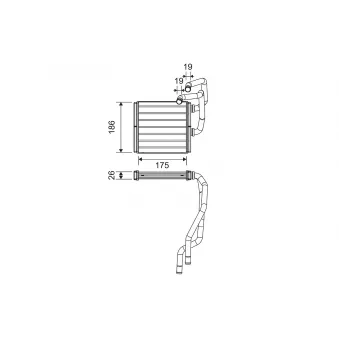 Système de chauffage VALEO 811511