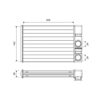 Système de chauffage VALEO 811513