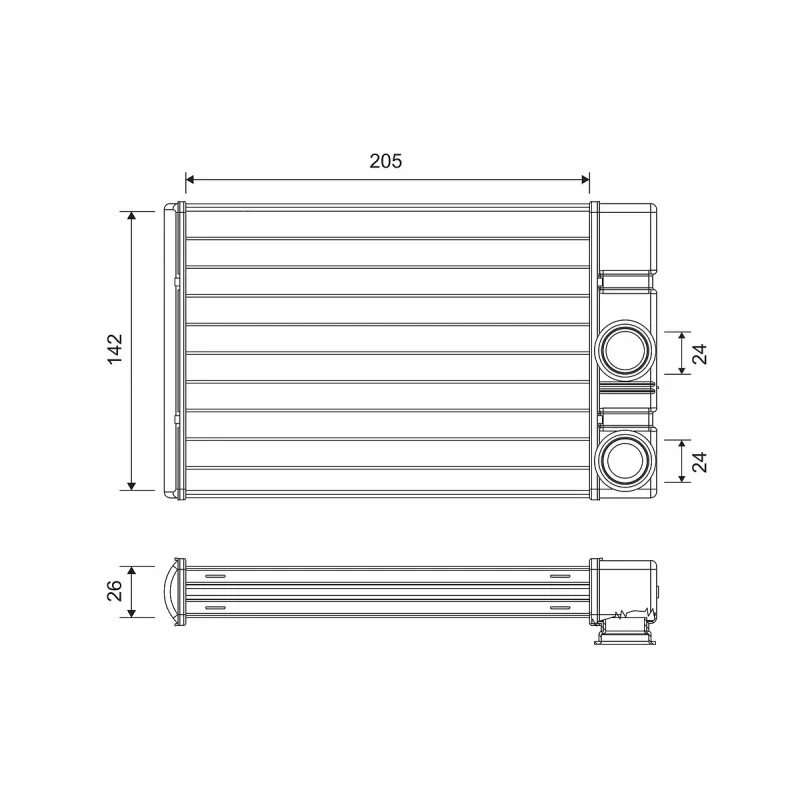Système de chauffage VALEO 811513