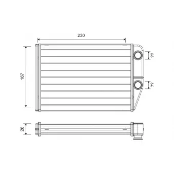Système de chauffage VALEO 811514