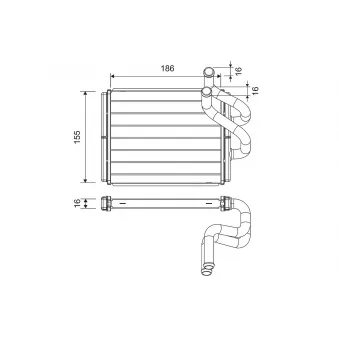 Système de chauffage VALEO 811555
