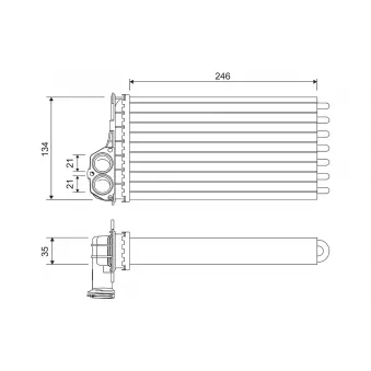 Système de chauffage VALEO 811565