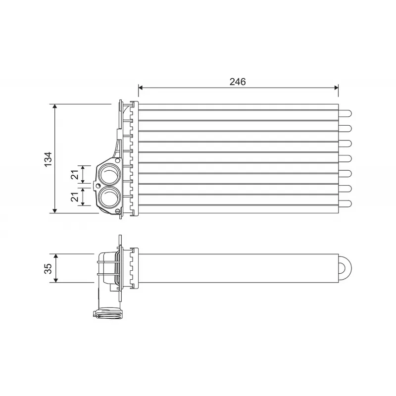 Système de chauffage VALEO 811565