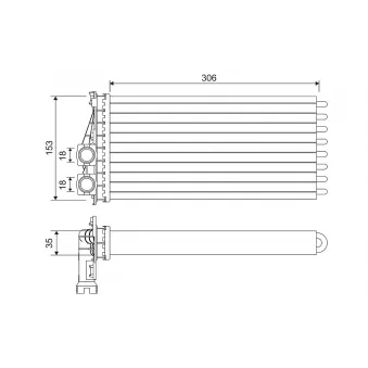 Système de chauffage VALEO 811566