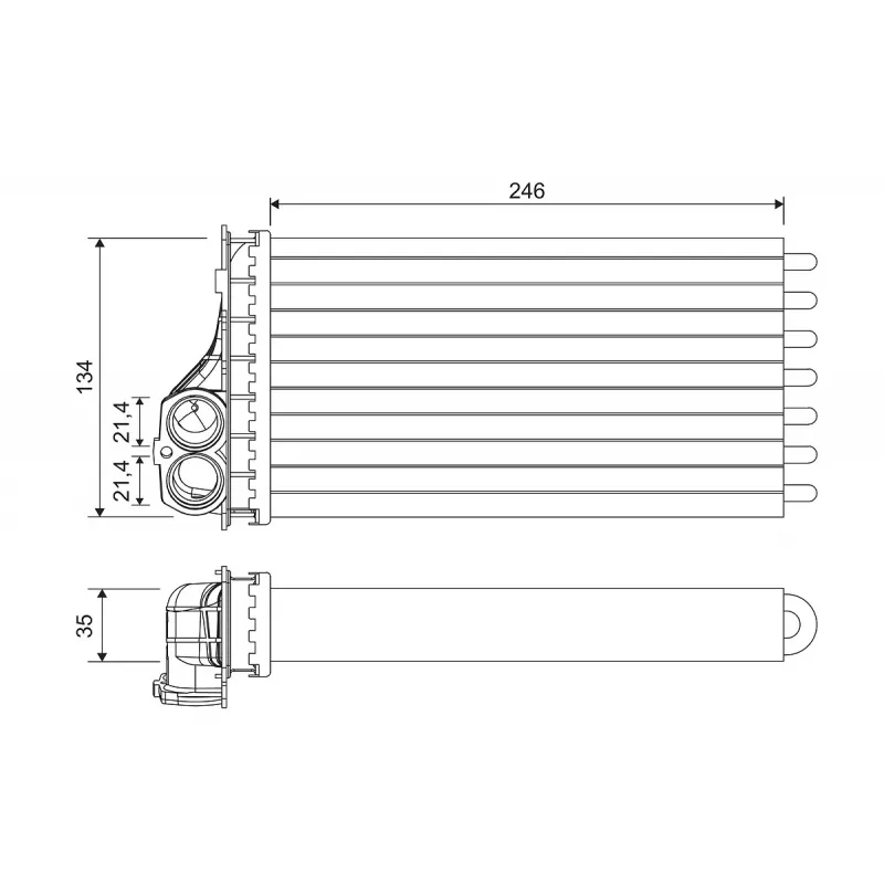 Système de chauffage VALEO 811567