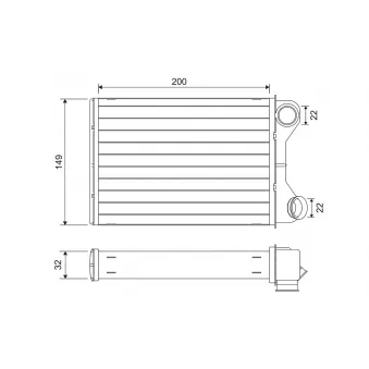 Système de chauffage VALEO 811569
