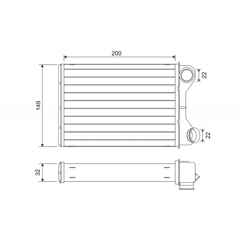 Système de chauffage VALEO 811569
