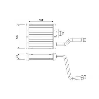 Système de chauffage VALEO 811573
