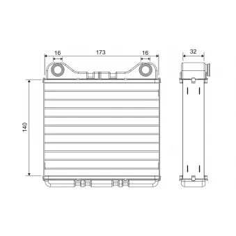 Système de chauffage VALEO 811574