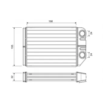 Système de chauffage VALEO 811575