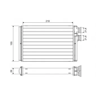 Système de chauffage VALEO 811576