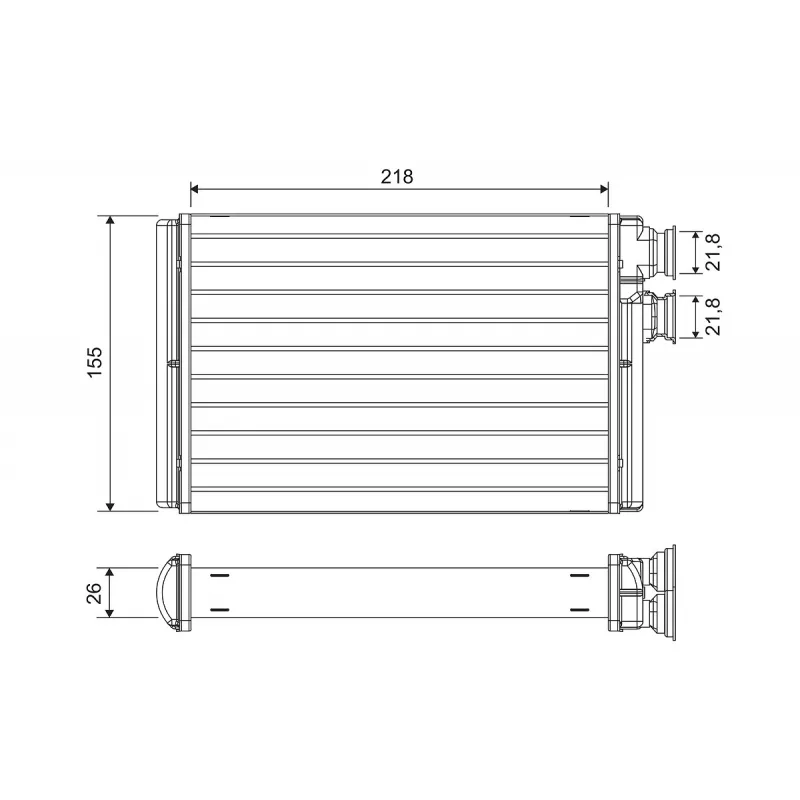 Système de chauffage VALEO 811576