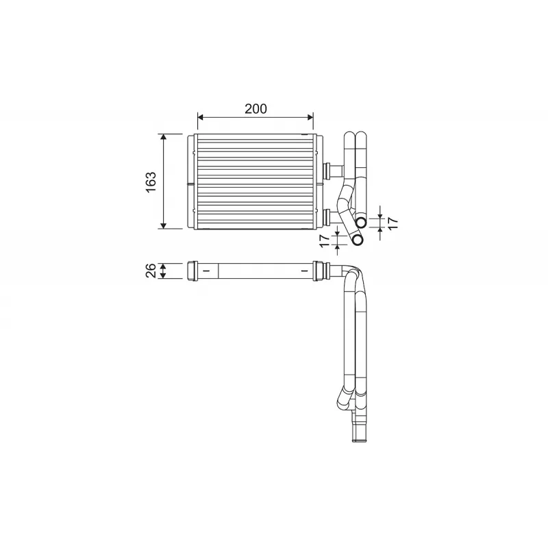 Système de chauffage VALEO 811577