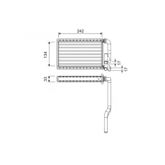 Système de chauffage VALEO 811578