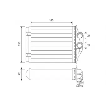 Système de chauffage VALEO 811607