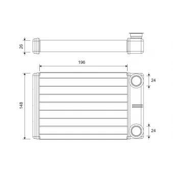 Système de chauffage VALEO 811608