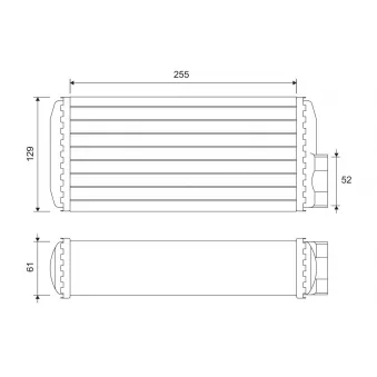 Système de chauffage VALEO 811638