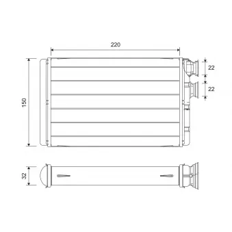 Système de chauffage VALEO 811652