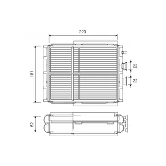 Système de chauffage VALEO 811656