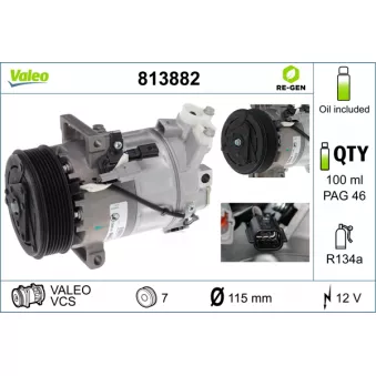 Compresseur, climatisation VALEO