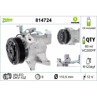 Compresseur, climatisation VALEO