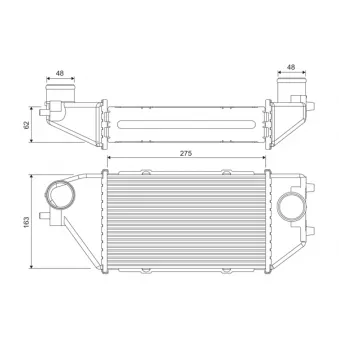 Intercooler, échangeur VALEO
