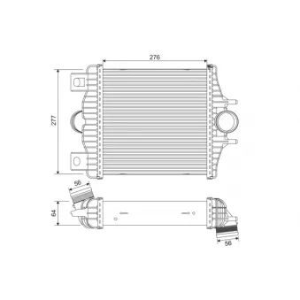 Intercooler, échangeur VALEO