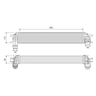 Intercooler, échangeur VALEO