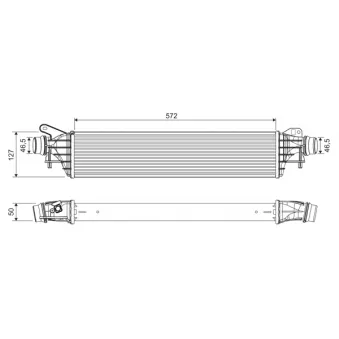Intercooler, échangeur VALEO