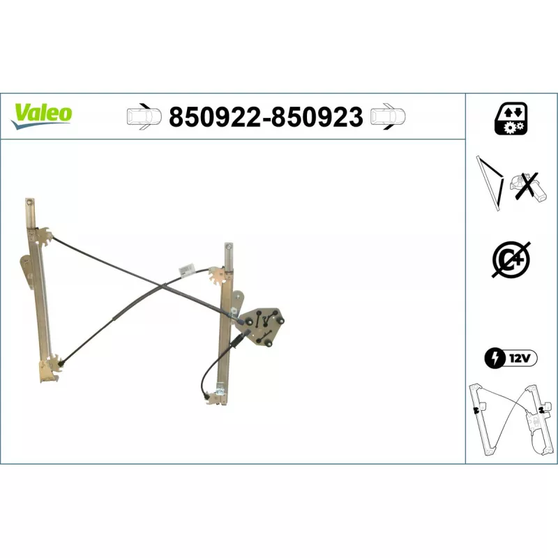 Lève-vitre VALEO 850922