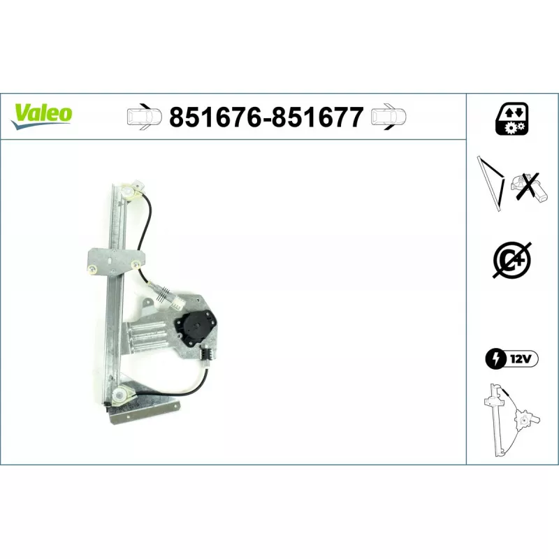 Lève-vitre VALEO 851676