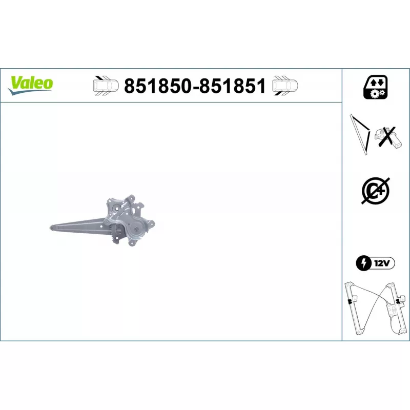 Lève-vitre VALEO 851850