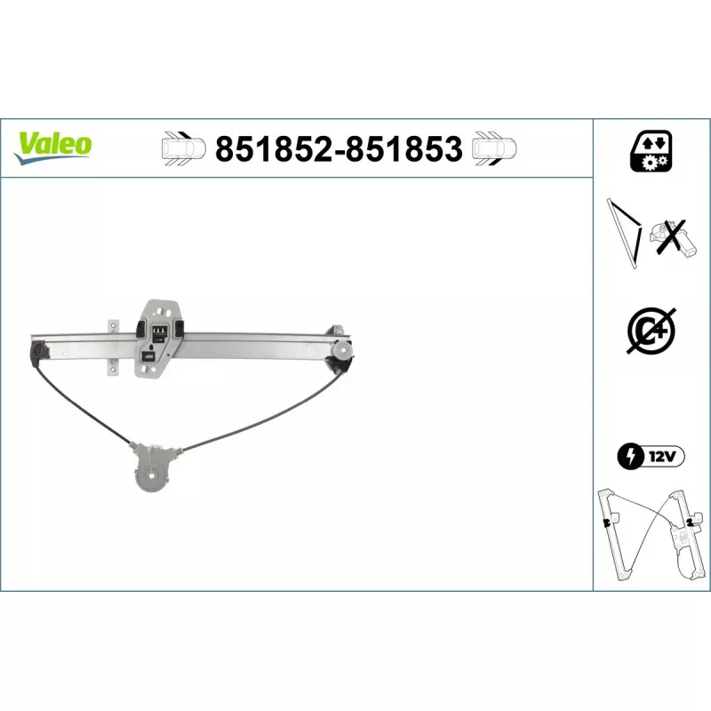 Lève-vitre VALEO 851852